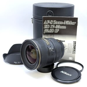 1円～/Nikon/ニコン/AF-S/Zoom/NIKKOR/17-35mm/F2.8/D/ED/IF/付属品付/レンズ/一眼カメラ用/AF/オートフォーカス/難あり/ジャンク/X009