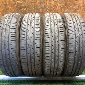 ECOFINE　155/65R14　75S　極上バリ山4本価格　O-198　福岡　★引き取り大歓迎★23年製★千円スタート★早い物勝ち★