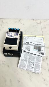 BOSS ボス エフェクター Digital Delay DD-7 ディレイ 箱付き 付属付き 【動作品】