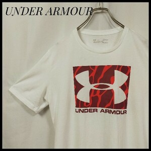 アンダーアーマー　半袖Ｔシャツ　ビッグロゴ　バックロゴ　ロゴＴ　人気ブランド　ＵＮＤＥＲ ＡＲＭＯＵＲ　ビッグプリント