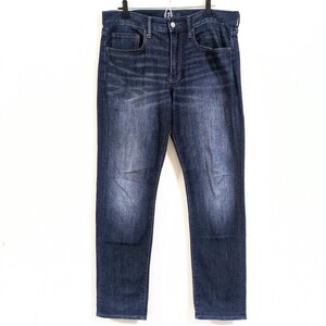 人気ブランド◎【GAP】ギャップ デニム パンツ ジーンズ RN54023 スパンデックス カジュアル ストレッチ 美品 インディゴ 32×32/Y18802HH