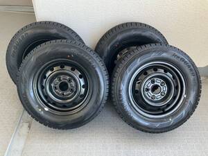 【直接引取限定・愛知県名古屋市】新品スタッドレスタイヤとホイール 185/70R14 YOKOHAMA iceGUARD iG60 185/70/R14　4本セット　