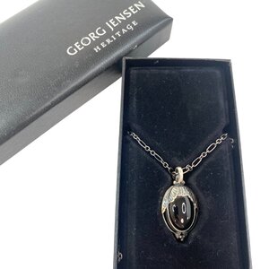 【中古】ジョージジェンセン GEORG JENSEN レディース イヤー ネックレス　2010? 925 箱付き