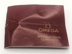 OMEGA　オメガ　ヴィンテージ　無記名ギャランティ　純正品　スピードマスターなどに