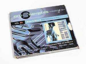 ∩ ProSamples 「 Vol.21 Drum & Bass 2 from Total Drum & Bass 」 ★ Pro Sample プロサンプル サンプラー サンプリング CD