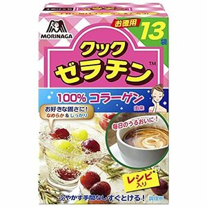 森永製菓 クックゼラチン 13袋入り (5g×13P)×4箱