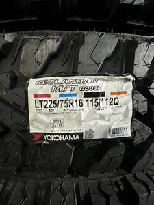 領収書発行可能 ヨコハマ ジオランダー M/T G003 225/75R16【国内正規品】 YOKOHAMA GEOLANDAR 225/75-16 4本セット ジムニー デリカ◆