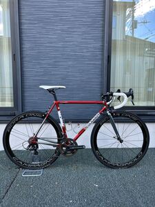 COLNAGO MASTER 2008年モデル　カンパニョーロ スーパーレコード ボーラワン50クリンチャー　極上美品　送料無料