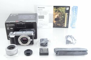 #B345 ★シャッター回数たった”３５”回！新品級！★Panasonic LUMIX DMC-GX7MK2K-S 標準ズームレンズキット シルバー パナソニック