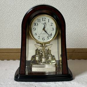 【中古美品】CITIZEN シチズン 置時計 飾り時計 シチズン ジェラール673 高さ29cm×幅20cm×奥行き13㎝ 箱/説明書付き 作動確認済み