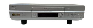 【ジャンク】SONY ソニー ビデオカセットレコーダー SLV-NX35 2006年製 VHS チャイルドロック RGBケーブル 高速巻き戻し機能 Gコード予約