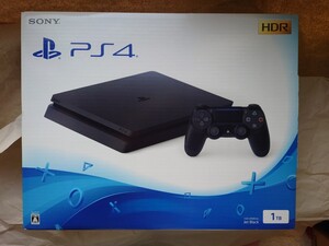 新品PS4 ジェット・ブラック 1TB CUH-2100BB01