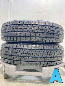 中古タイヤ スタッドレスタイヤ 2本セット 155/65R14 ブリヂストン ブリザック VRX2