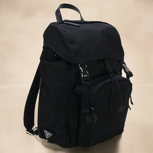 中古 プラダ リュック メンズ ブランド PRADA バックパック 2VZ135 973 F0002 ブラック バッグ