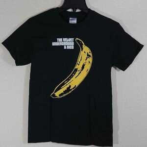 【S】Impact/バンドTシャツ/THE VELVET UNDERGROUND & NICO/黒/正規ライセンス品