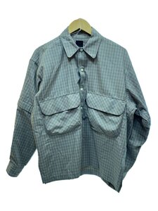 DAIWA PIER39◆24SS/TECH SPORTS OPEN COLLAR SHIRT/S/ポリエステル/BRW/チェック/汚れ有//