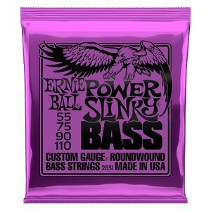 正規品 ERNIE BALL 2831 ベース弦 (55-110) POWER SLINKY BASS パワー・スリ