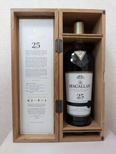 MACALLAN（マッカラン）25年 2022リリース シングルモルト スコッチ ウイスキー 箱付 