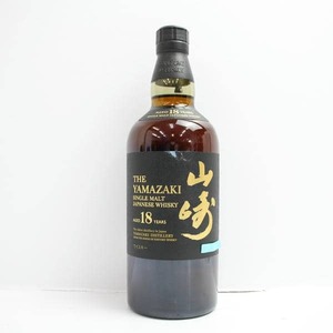 1円～SUNTORY（サントリー）山崎 18年 43％ 700ml B24K060003