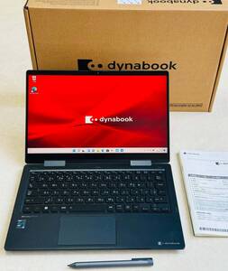 状態良 Dynabook VZ/HUL タッチパネル付き 13.3型フルHD ★ 第11世代 Core i5-1155G7 メモリ8GB NVMe 256GB カメラ Wi-Fi6 office2019 元箱