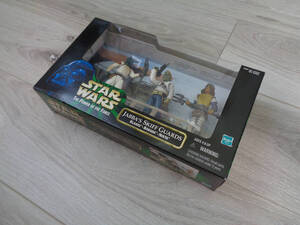 スターウォーズ ジャバ スキッフ・ガード 3体セット ケナー ハズブロ Kenner 1998年 ビンテージ 新品 未開封 レア