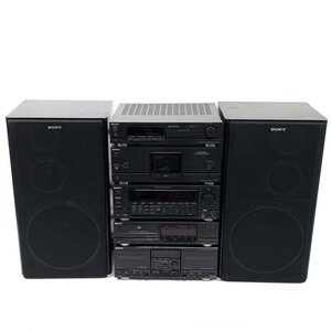 SONY Liberty LBT-V925 ソニー リバティ システムコンポ　ネットカバー×2付き◆簡易検査品