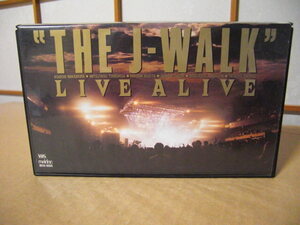 ★ジェイ・ウォーク VHS【THE J-WALK LIVE ALIVE】1993.12.8 日本武道館／1993.12.16 神戸チキンジョージ★