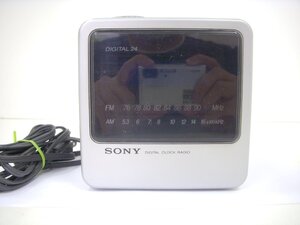 SONY 　デジタルクロックラジオ　ICF-C12　中古