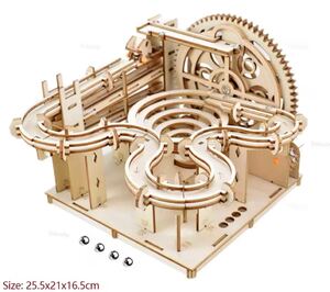 3D木製パズル,機械式モデル構築キット,組み立ておもちゃ