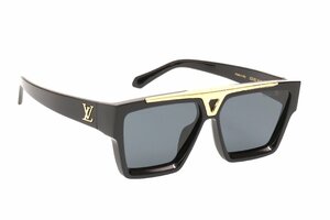 ルイヴィトン メンズ サングラス 1.1 エビデンス ブラック LOUIS VUITTON Z1502E BLACK 中古品 USED ABランク/7332