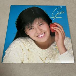 南野陽子 ジェラート GELATE YOKO MINAMINO / LP レコード / 28AH 2021 / ライナー有 / 和モノ 昭和アイドル/