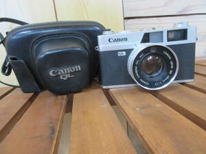 70145 Canon Canonet QL17 キャノン キャノネット フィルムカメラ ケース付き 譲渡品