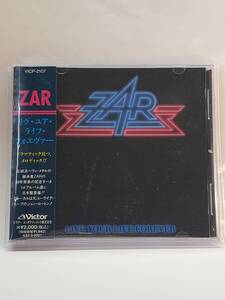 ZAR／LIVE YOUR LIFE FOREVER／リヴ・ユア・ライフ・フォーエヴァー／国内盤CD／帯付／1990年発表／1stアルバム／廃盤／ジョン・ロートン