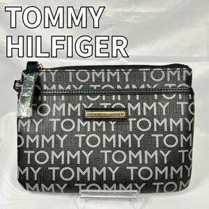 【新品・未使用】TOMMY HILFIGER トミーヒルフィガー クラッチバッグ メンズ レディース