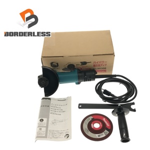 ☆未使用品☆ makita マキタ 100V 125mm ディスクグラインダー 9535B 最大出力960W 研削 研磨 100359