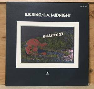 □□10-LP【12215】-【US盤】B.B.KINGB.B.キング★L.A.MIDNIGHT LAミッドナイト/Taj Mahal、Jesse Davis～