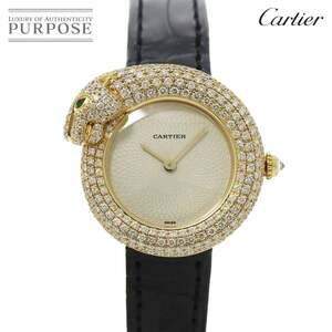 カルティエ Cartier パンテール1925 パンサー WF317531 レディース 腕時計 純正ダイヤベゼル K18YG クォーツ Panthere 90226187