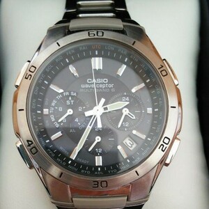 【カシオ】 ウェーブセプター 新品 腕時計 シルバー WVQ-M410DE-1A2JF 電波ソーラー 未使用品 メンズ 男性 CASIO