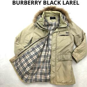 BURBERRY BLACK LAREL ダウンジャケット　ノヴァチェック柄