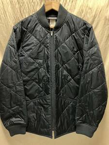 新品 patagonia キルティングジャケット S ブルーブラックF8 廃番希少品 キルトジャケット surf フィッシング / MA-1 パフボール 2359