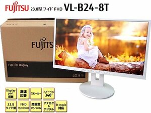 ◇※ 【大画面・高画質パネル】 FUJITSU / 富士通 フルHD対応 23.8ワイド型 VL-B24-8T スピーカー内蔵 / モニター接続部に歪み有