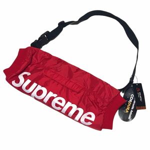 【新品】18AW Supreme Handwarmer シュプリーム ハンドウォーマー ショルダーバッグ 赤 裏地フリース コーデュラ ポケット付き 防寒 限定