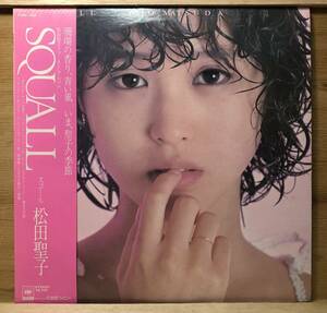 ■1/LP【12447】-●松田聖子●スコール『SQUALL』