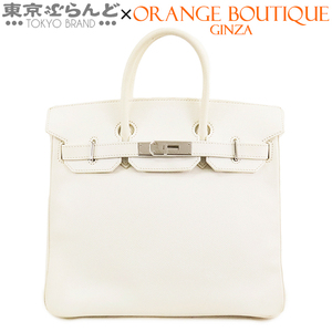 101739609 エルメス HERMES オータクロア 28 □K刻印 白 ホワイト シルバー金具 エプソン ハンドバッグ レディース