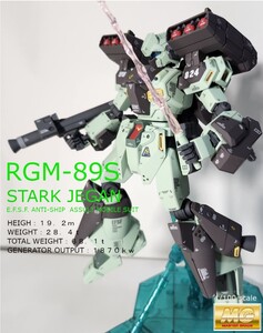 MG　スタークジェガン　1/100　完成品