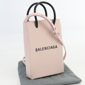 中古良品バレンシアガBALENCIAGA ミニ ショッピングバッグ 593826 ランク：A us-2