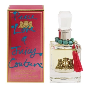 ピースラブ＆ジューシー クチュール EDP・SP 30ml 香水 フレグランス PEACE LOVE ＆ JUICY COUTURE 新品 未使用