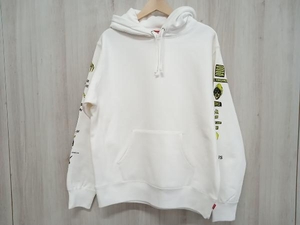 【タグ付き美品】 Supreme シュプリーム 18AW Menace hooded パーカー Mサイズ ホワイト