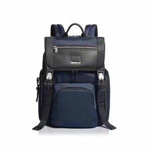 TUMI Alpha Bravo トゥミ ビジネスバッグ リュック バックパック メンズ ビジネスリュック 通勤通学 出張 大容量 ネイビー 