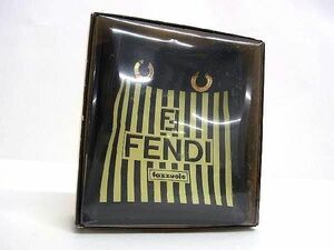 ■新品同様■ FENDI フェンディ ヴィンテージ fazzuolo レザー ハンドバッグ ミニバッグ レディース ブラック系 CD1786